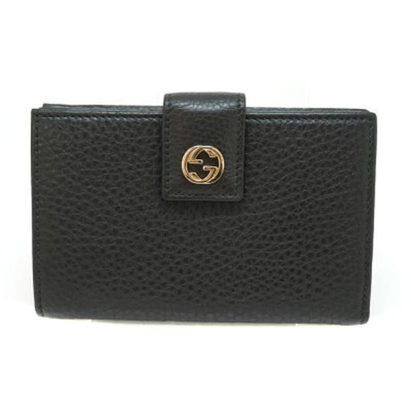 GUCCI zipper Wallet leather black - Picture 1 of 9